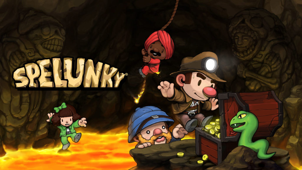 Spelunky game title