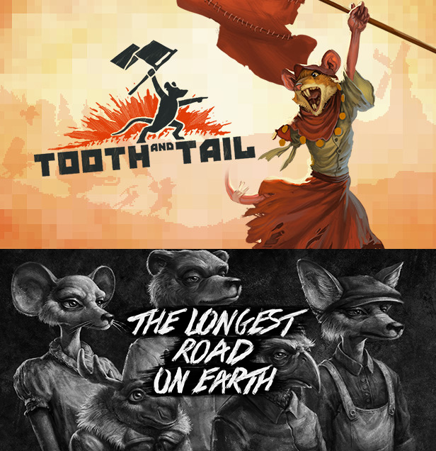 Tooth and Tail Longest Road title graphic