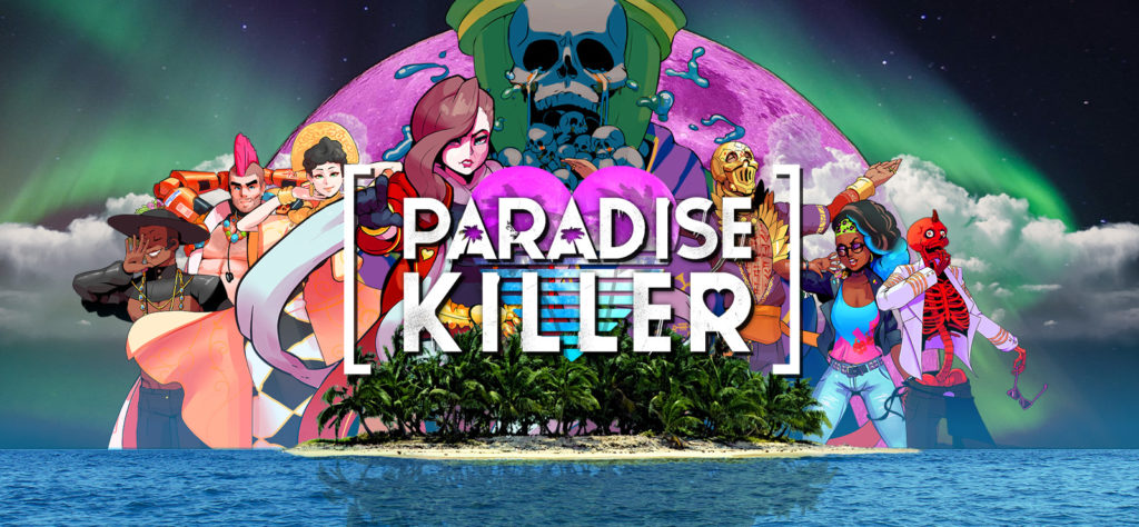 Paradise Killer title graphic